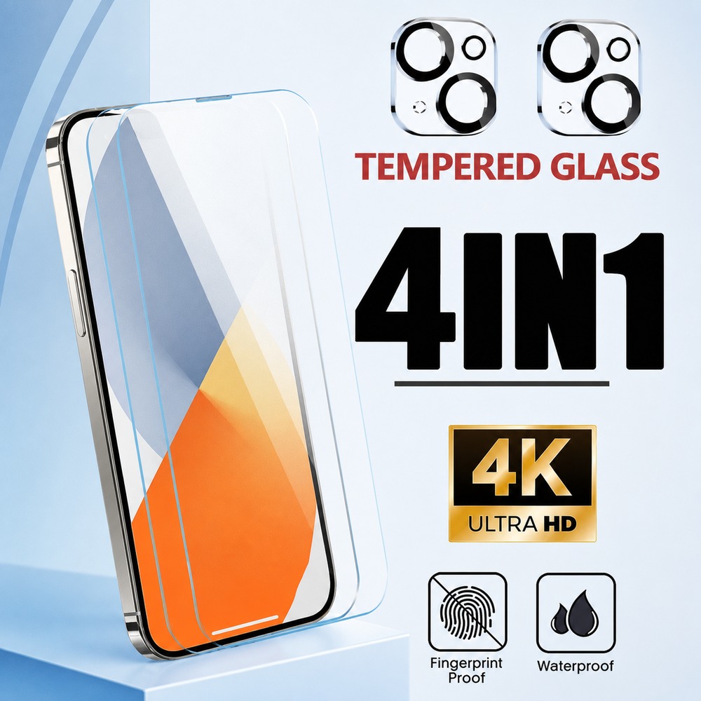 Realme Gt 6 - 2+2PCS Vidro Temperado para Realme GT