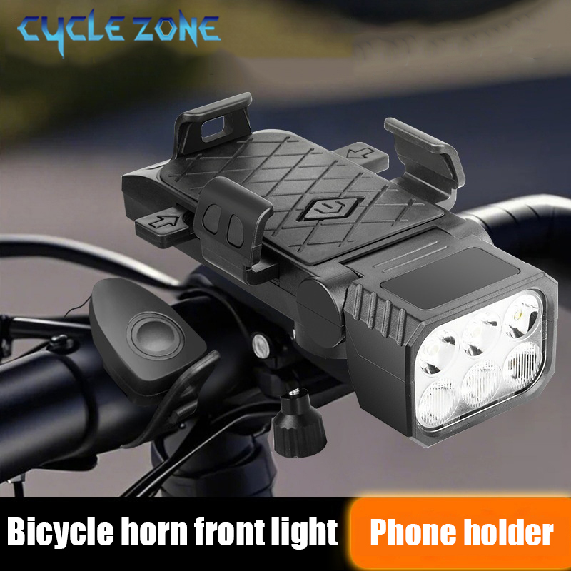 Phone Zone Accessories - Luz dianteira da bicicleta com chifre
