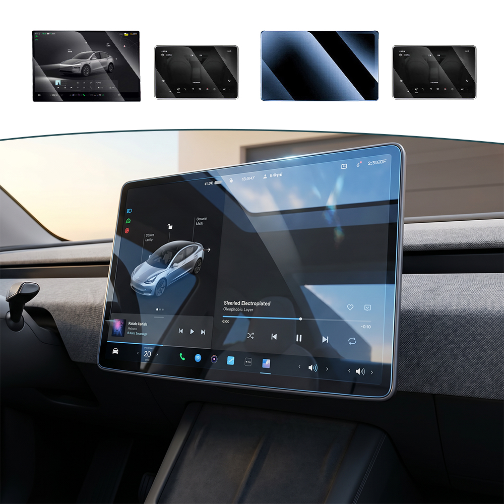 Tempered Glass Screen - Para Tesla Model 3 Highland, Model