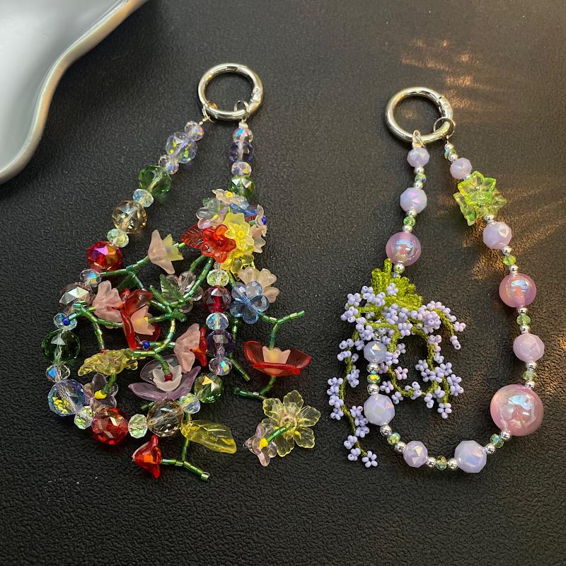 Phone Accessories Types - 【C】Cadeia de Telefone Colorida de Verão