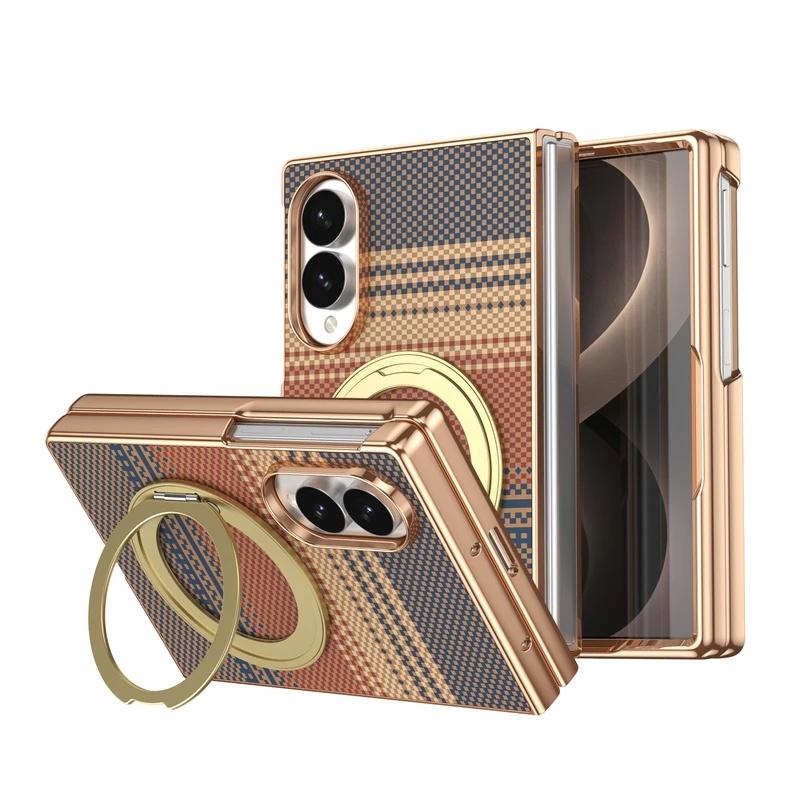 Tempered Glass Screen - Capa de Couro com Suporte Magnético
