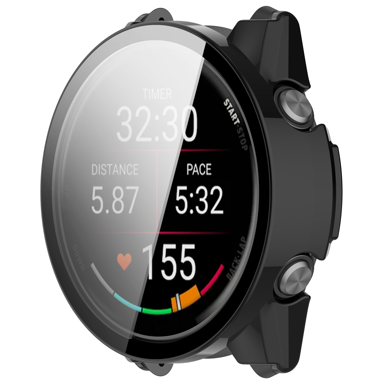 Tempered Glass Screen - WANLONFENG Para Garmin Forerunner 570 42mm
