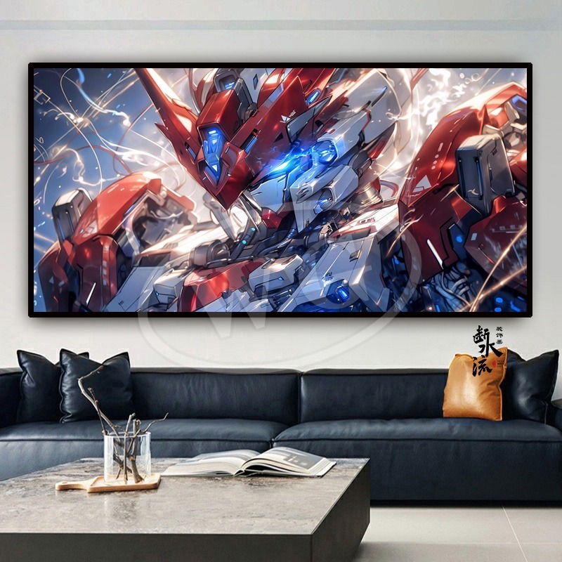 Phone Accessories Supplier - Gundam Anime Pendurado Pinturas, Ataque Livre,