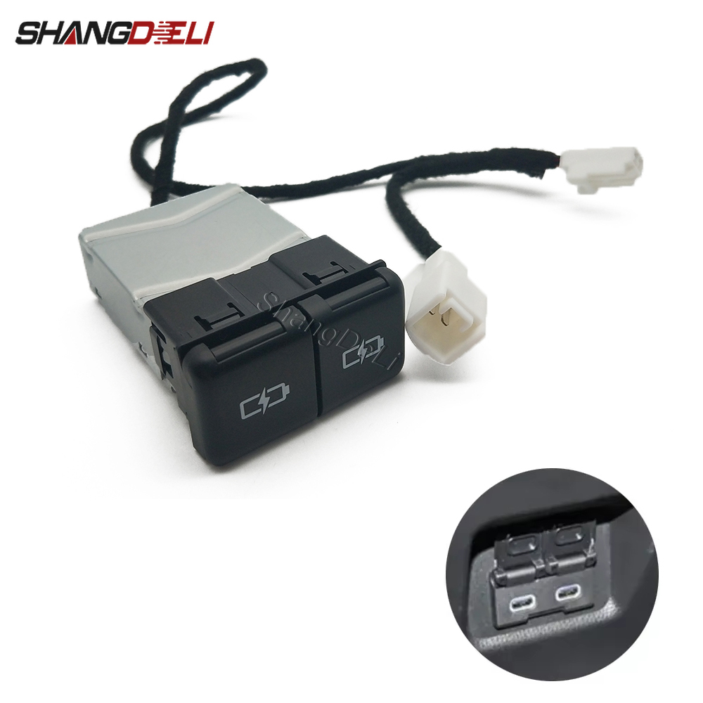 Phone Accessories Types - Carregador de carro tipo-c pd, adaptador
