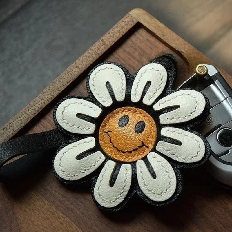 1pc girassol cara alegre flor  - Phone Accessories Ideas avaliação e preço