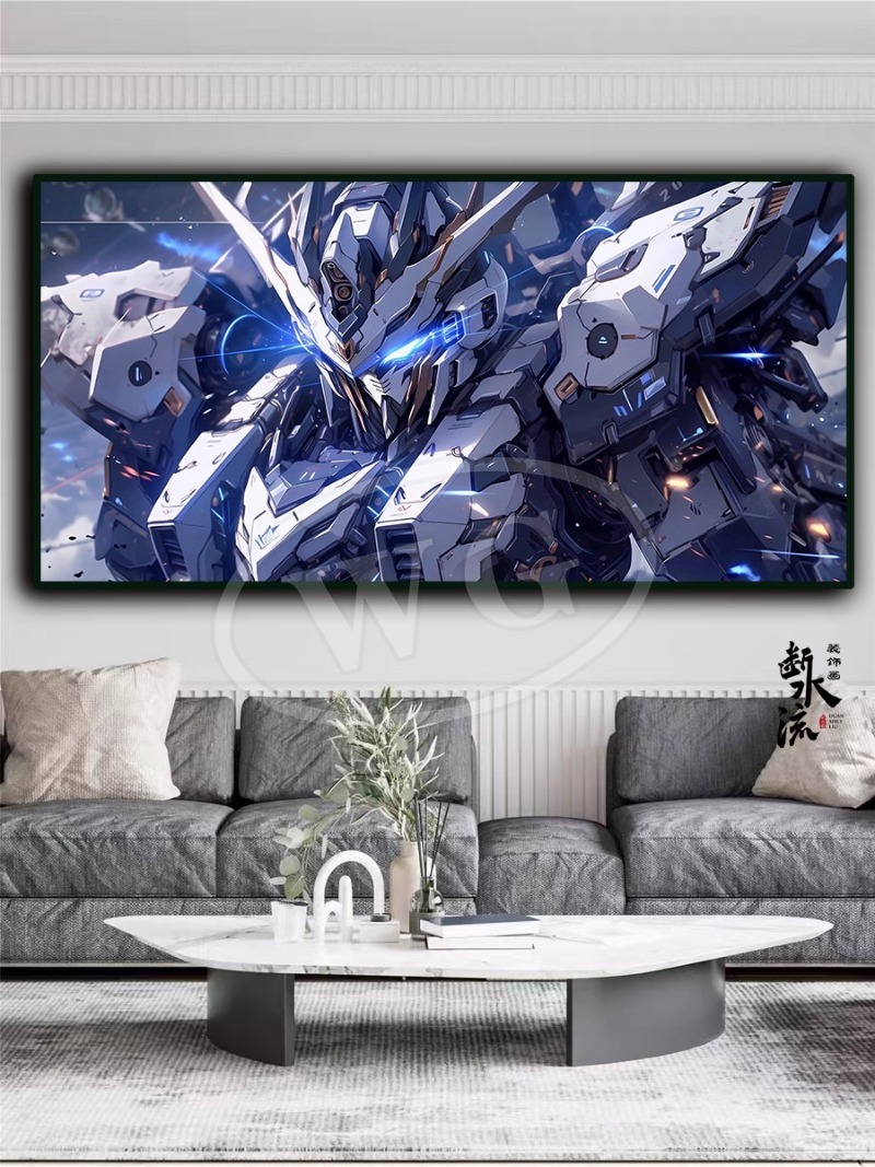 Gundam Anime Pendurado Pintura - Phone Accessories Supplier avaliação e preço